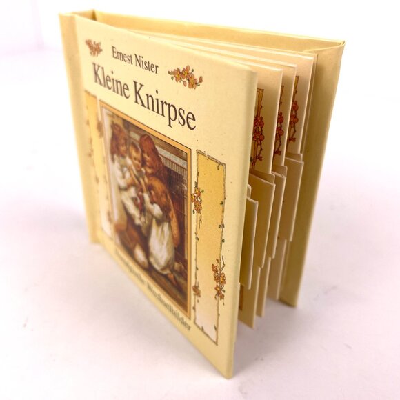 Collectible Ernest Nister’s Miniature Moving Picture Book ‘Kleine Knirpse’ 1991 - Picture 2 of 7